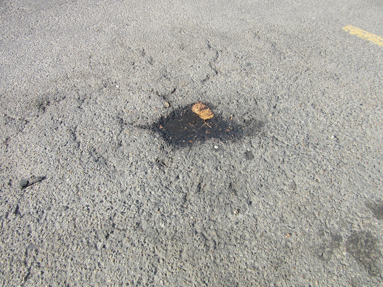 Commercial parking lot full striping project