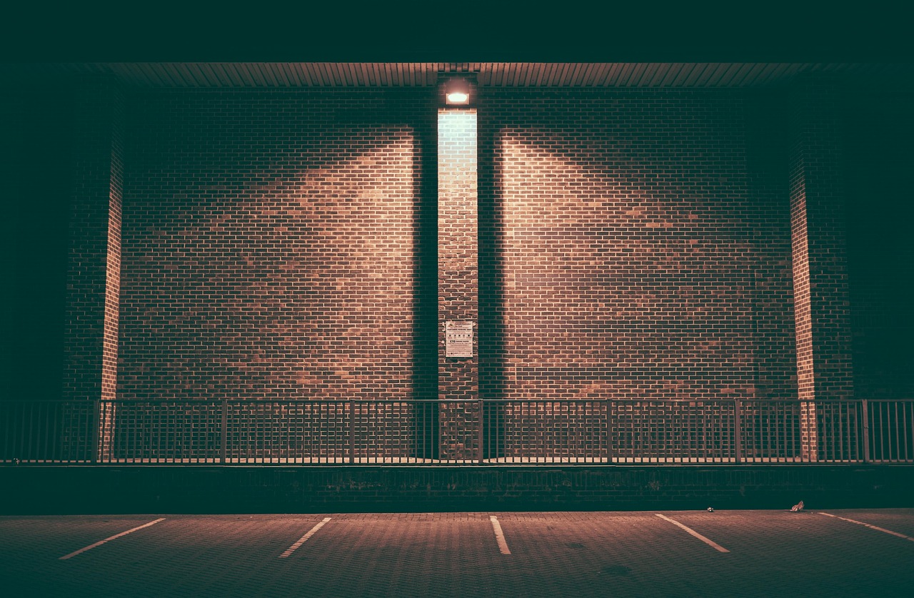 Professional parking lot striping service